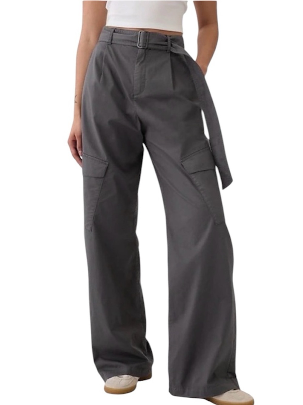 Gap High Rise Baggy Cargo Trousers